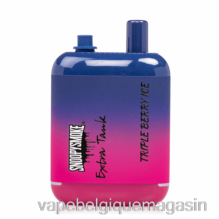 Vape Jetable Snoopy Smoke Extra Tank 2 15000 Jetable Triple Berry Ice